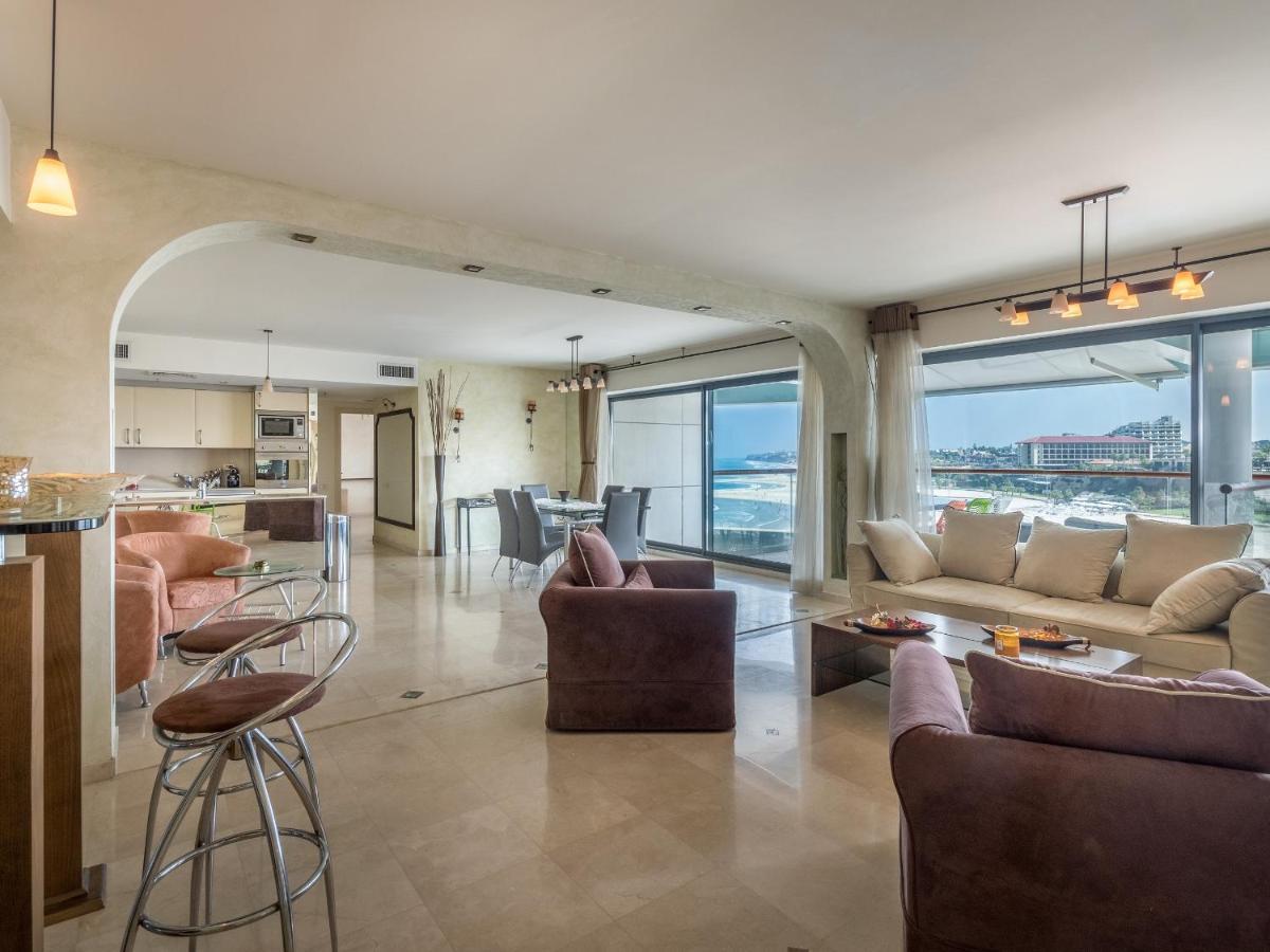 Front of Beach next Ritz Hotel - 3 Bedroom& 3 Bathroom Herzelia Exterior foto